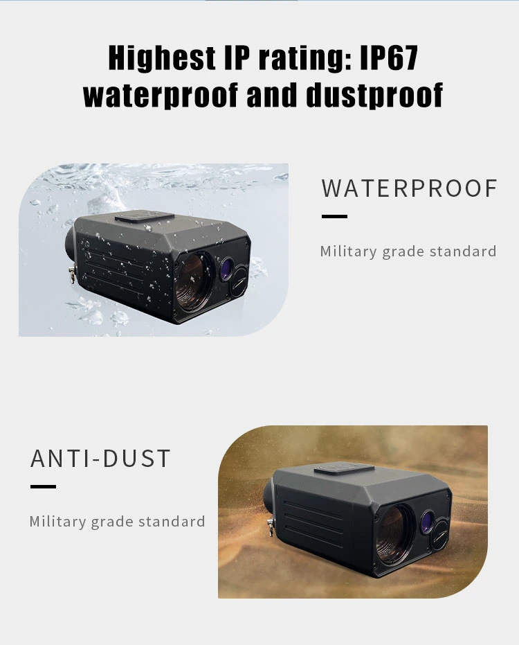 Hunting Distance Measuring Handheld Monocular Military Engineering Surveying Binocular Laser Rangefinders