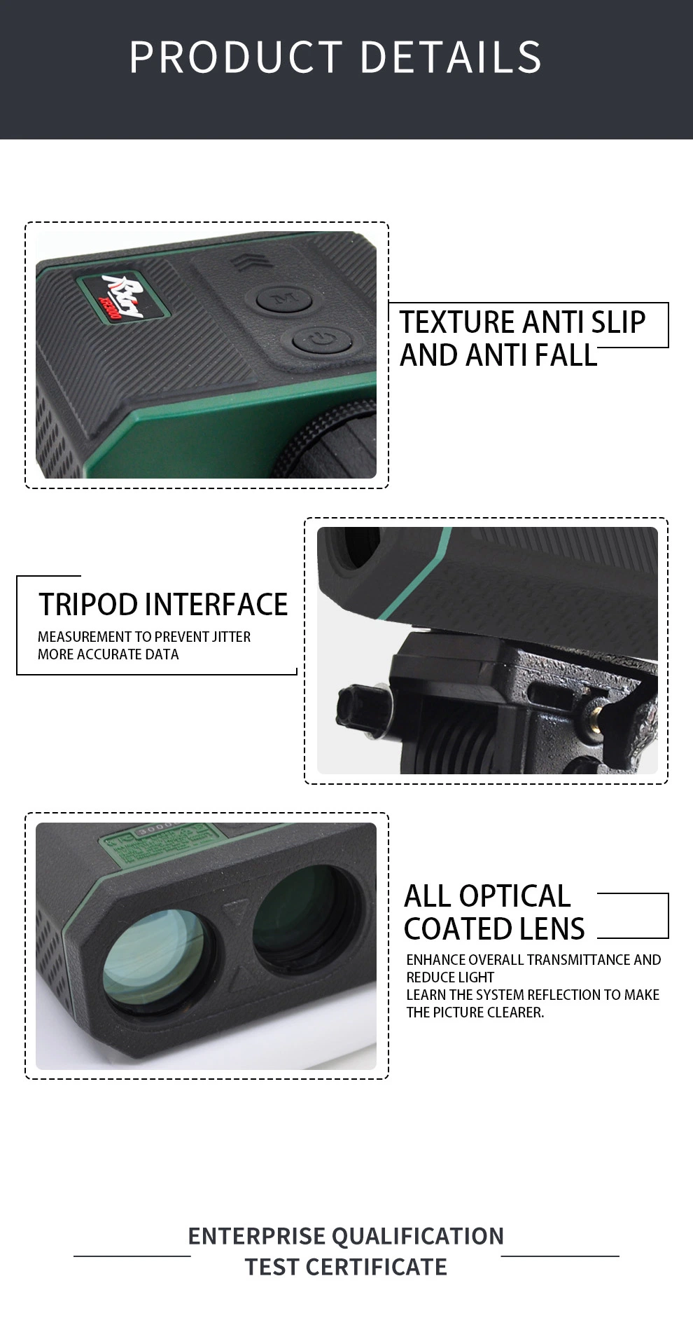 Professional Geological Survey Laser Rangefinder Xr3000