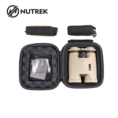 Nutrek Optics 2000m 측정 사냥 8X42mm 지붕 쌍안 레이저 거리 측정기